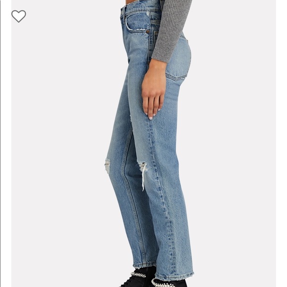 RE/DONE 70s Straight-Leg Jeans, SIZE 31 NEW. 0164 - Picture 3 of 12